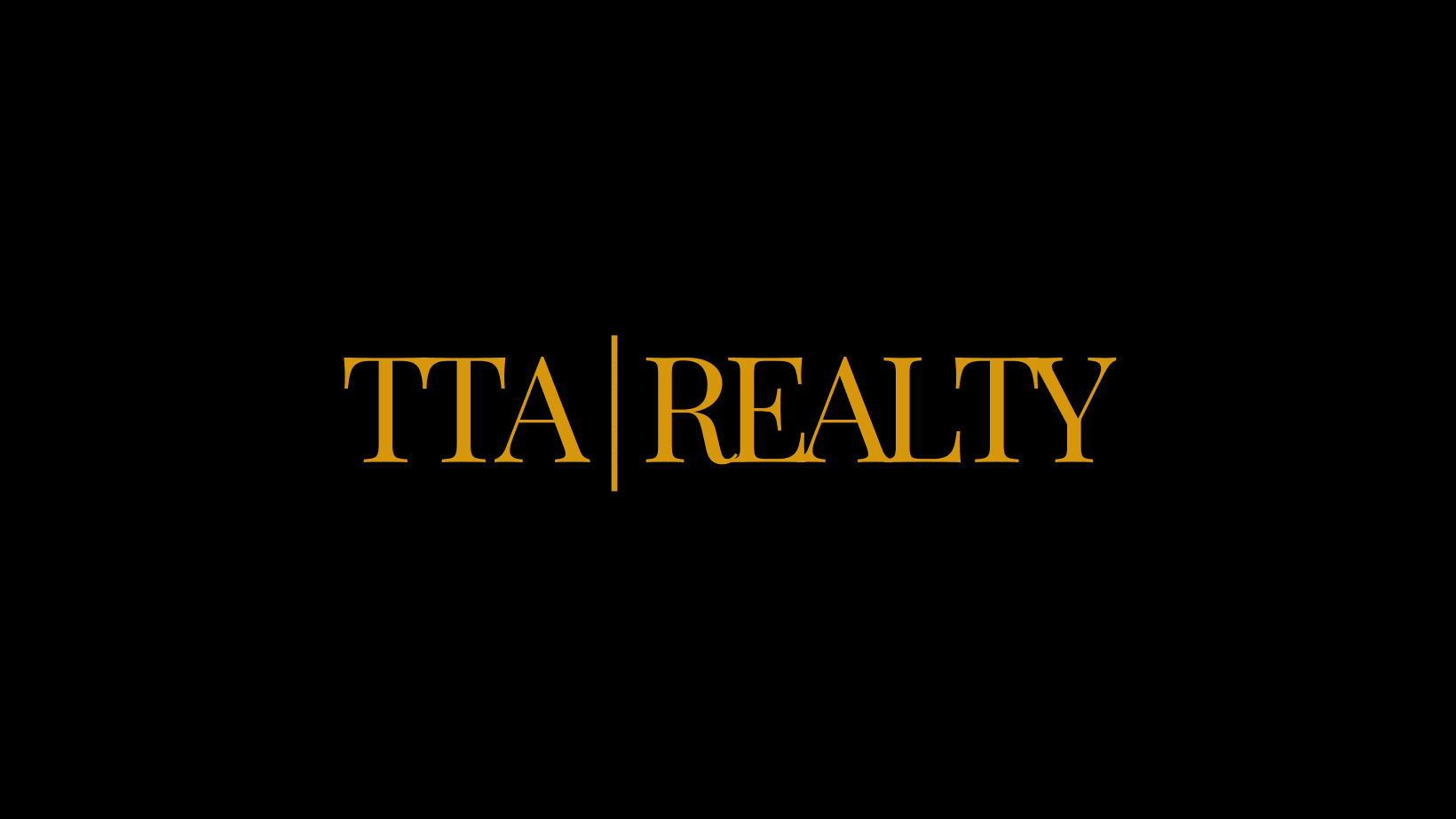 TTA Realty black and gold logo