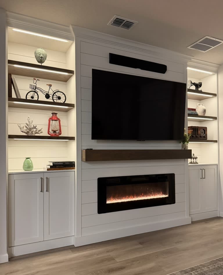 Shiplap Wall Unit