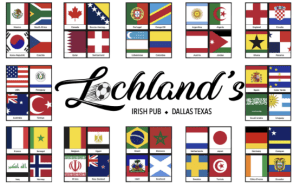 Lochlands Dallas Irish Pub Fifa watching parties East Dallas Chamber Member
