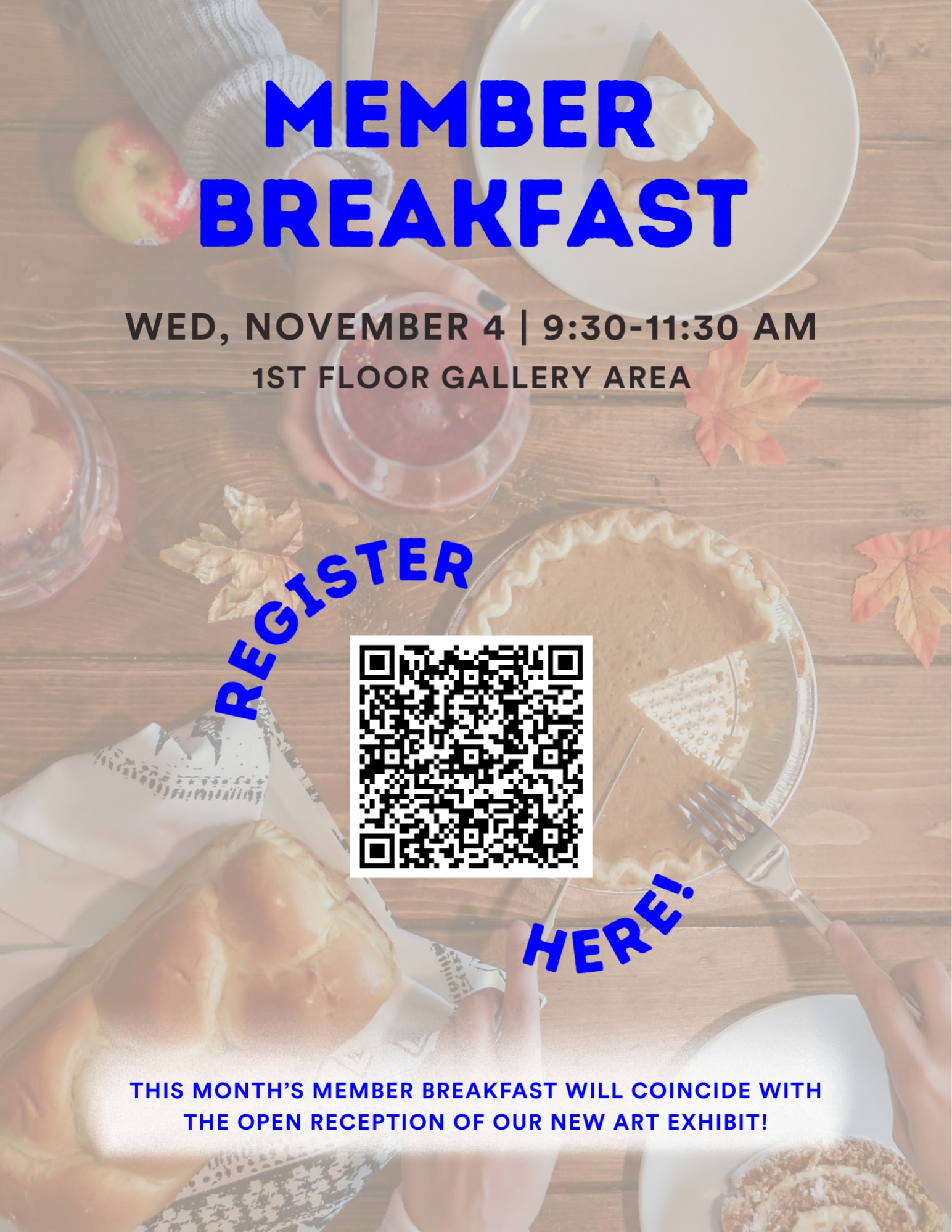 Member Breakfast - November 2026 - Event Registration