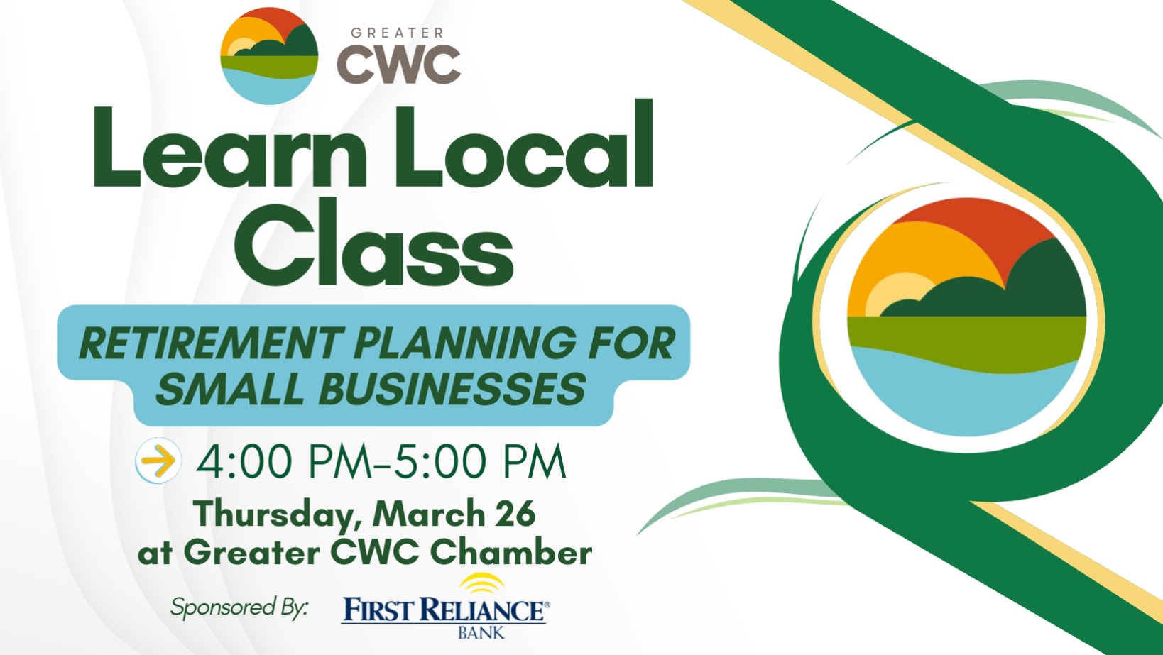 Local Class Learn Local Class: Small Business Retirement Planning - Greater Cayce ...