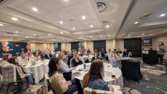 Elevate Women in LBM Conference attendees in session