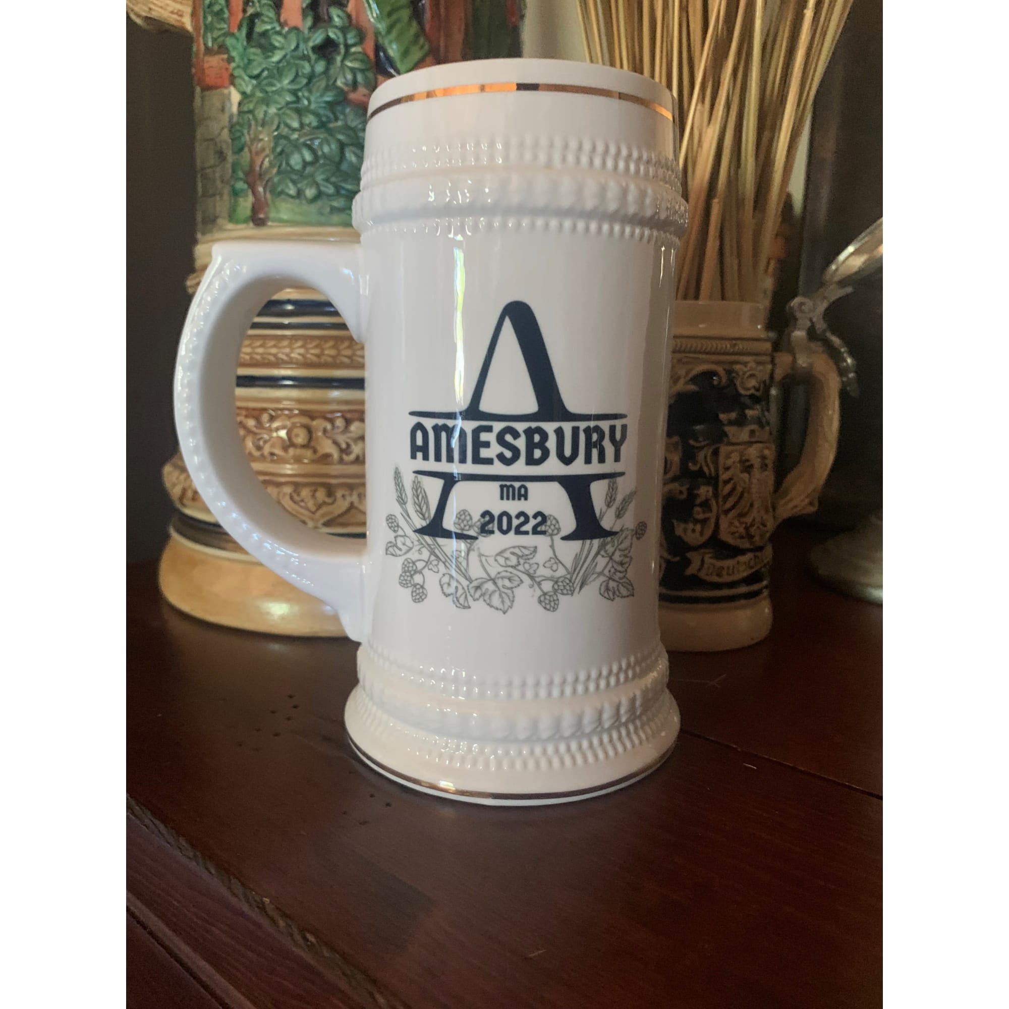 Amesbury Oktoberfest Beer Stein