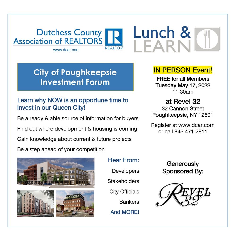 May Lunch & Learn Revel 32° - Dutchess County Association of REALTORS
