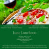 June luncheon, Thursday, 6/16/2022, 11:30 am to 1:00 pm, Valensin Vineyards, 10675 Valensin Rd., Galt, CA