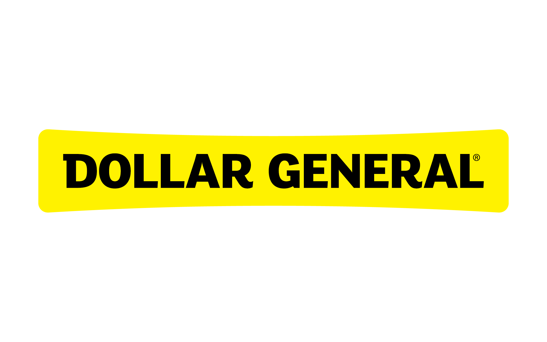 depiction of the Dollar General logo in yellow with black text