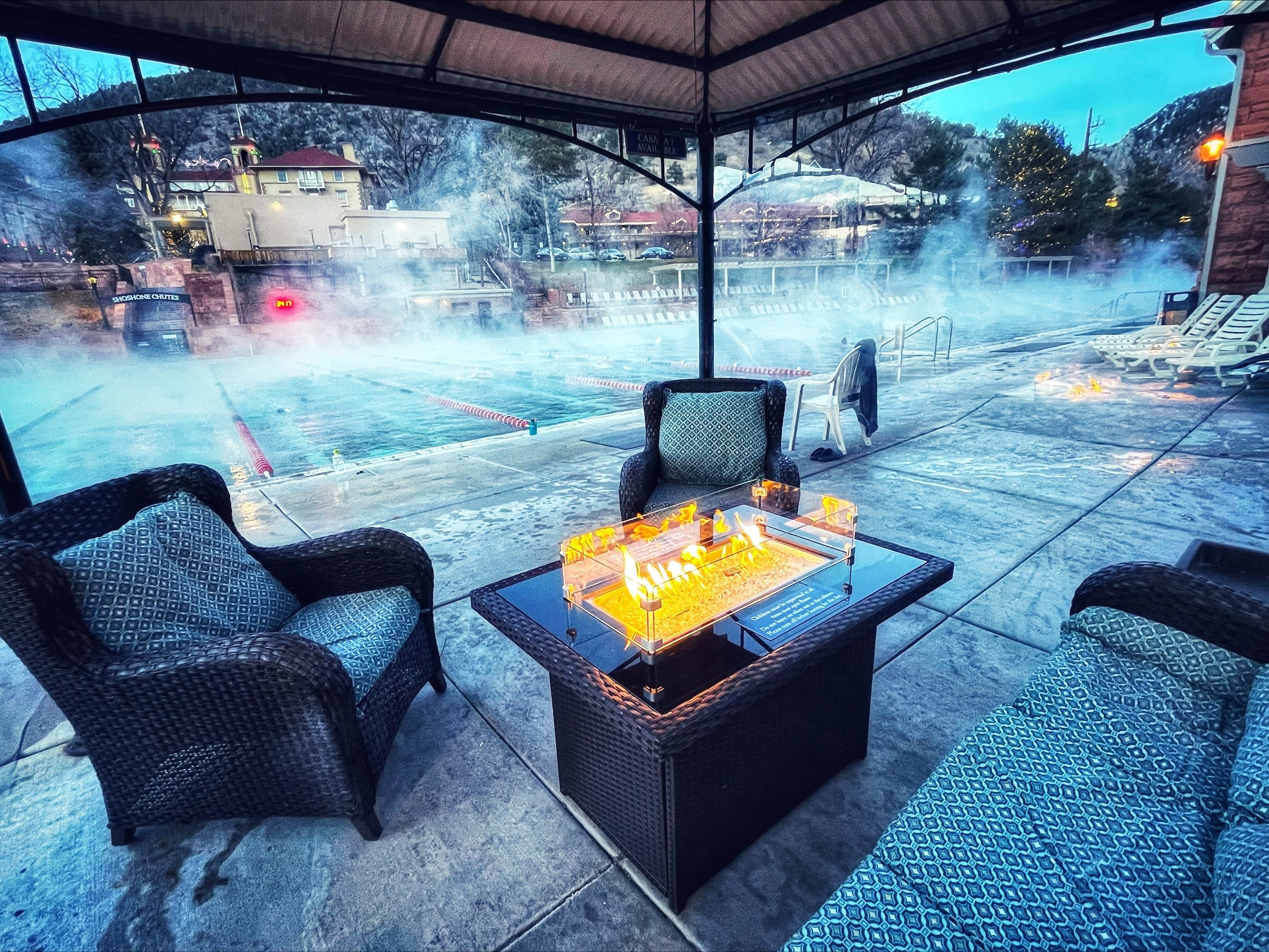 Glenwood Hot Springs Resort - Winter Cabanas