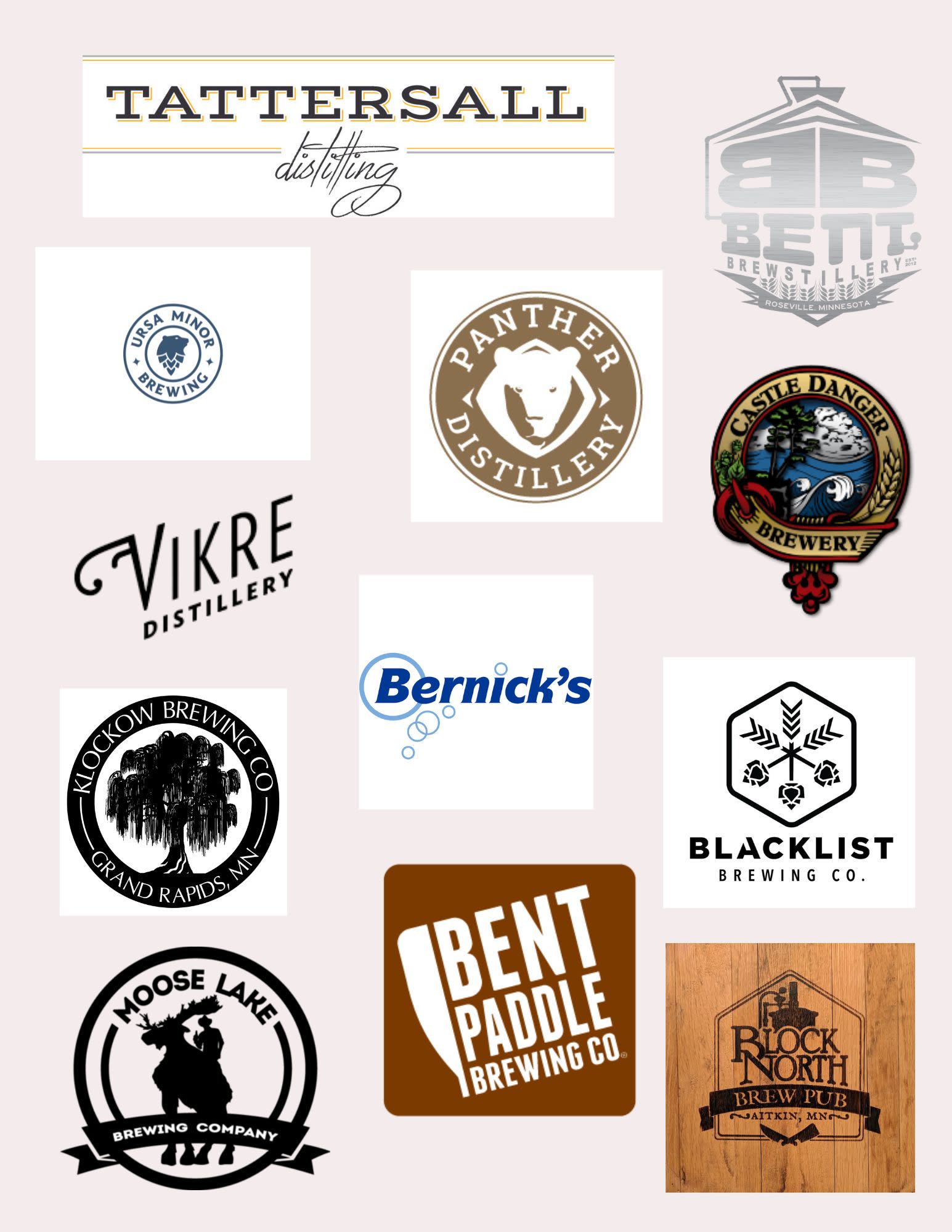 Breweries and distilleries attending flyer