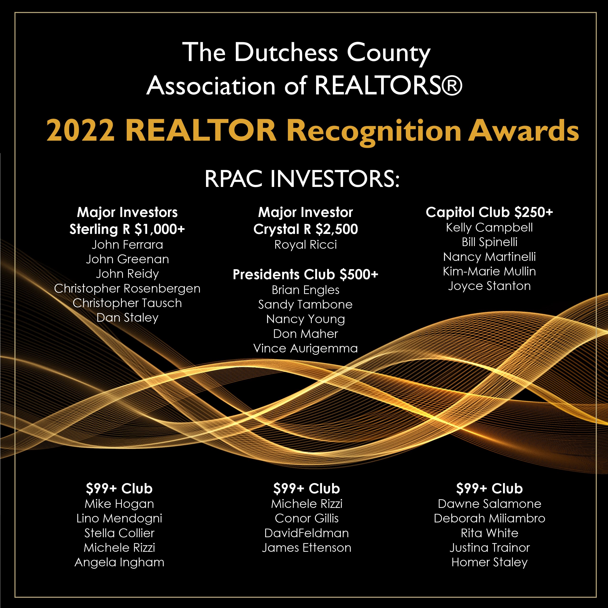 REALTOR Recognition - Dutchess County Association of REALTORS