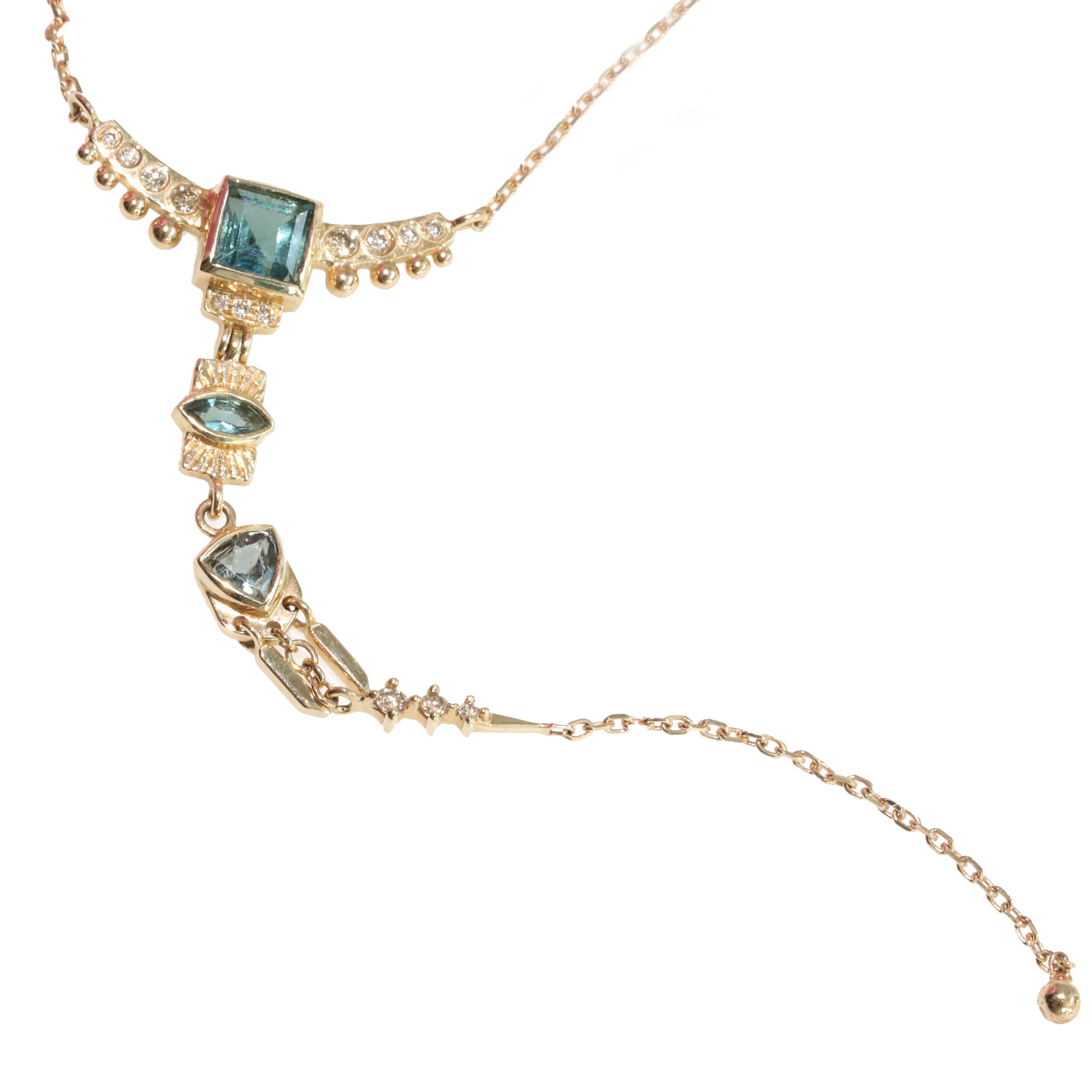 Celine Daoust Totem Lariat Necklace