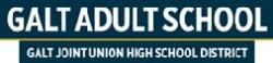 Galt Adult School, Galt Joint Union High School District logo - July 2021