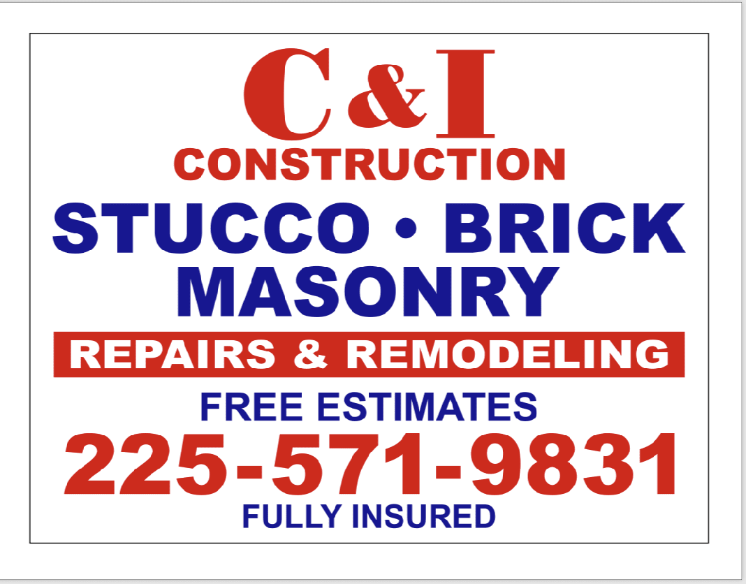 Stucco , brick and  stone contractor