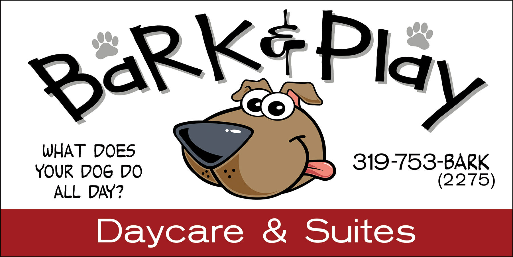Bark and Play Daycare logo