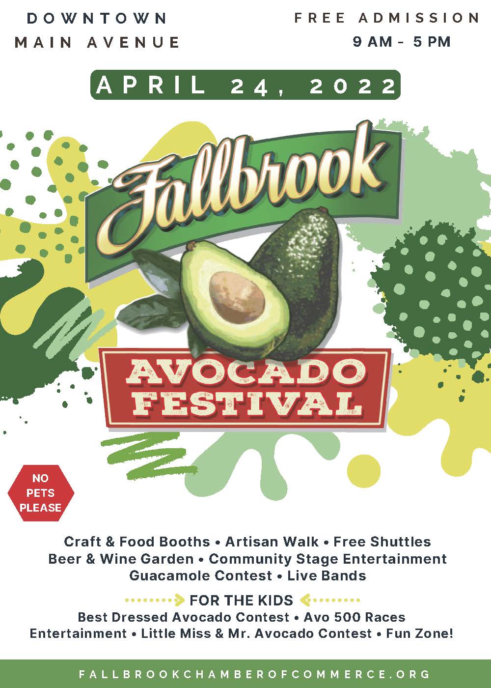 35th Annual Avocado Festival Fallbrook Chamber of Commerce