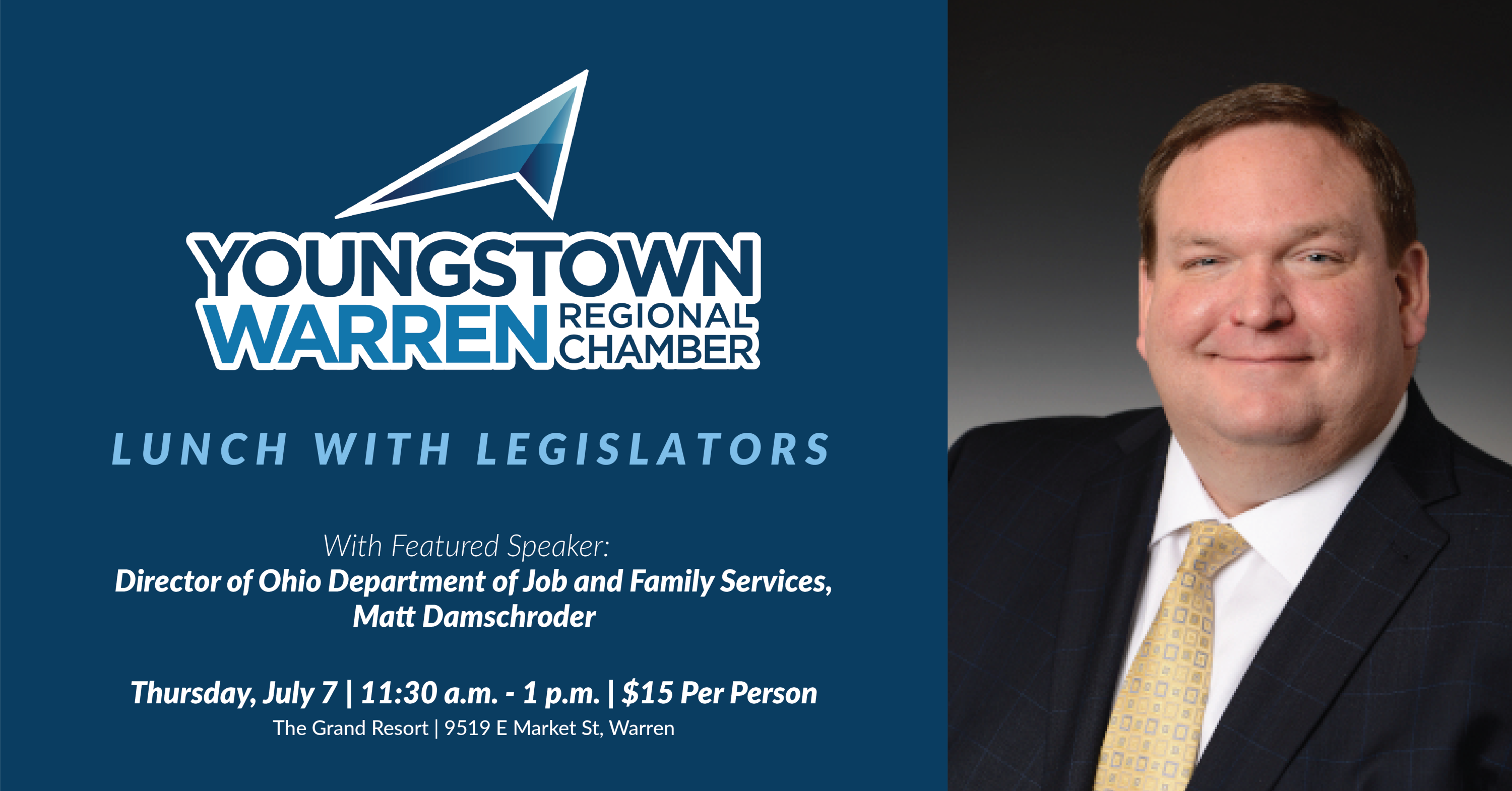 Lunch with Legislators featuring Director Matt Damschroder