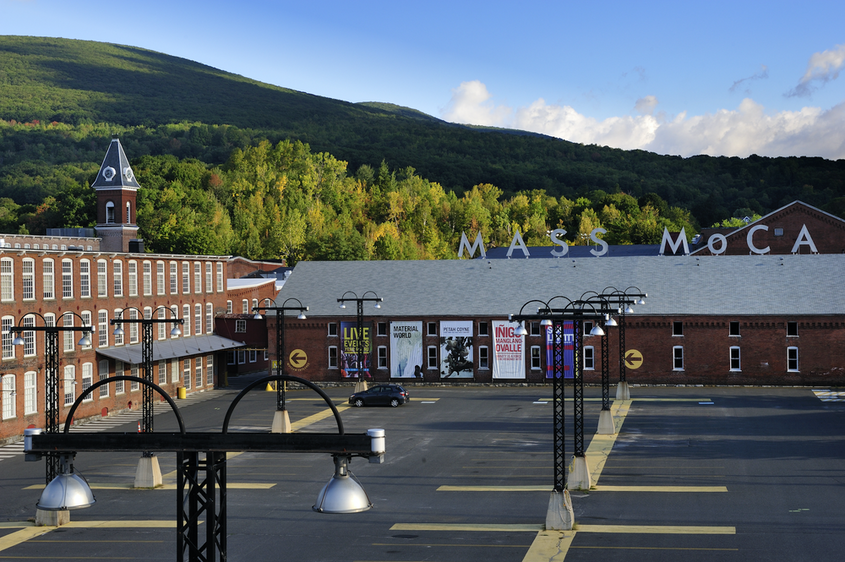 With more than 200,000 square feet of exhibition space, MASS MoCA is one of the largest centers for contemporary and performing arts in the United States.