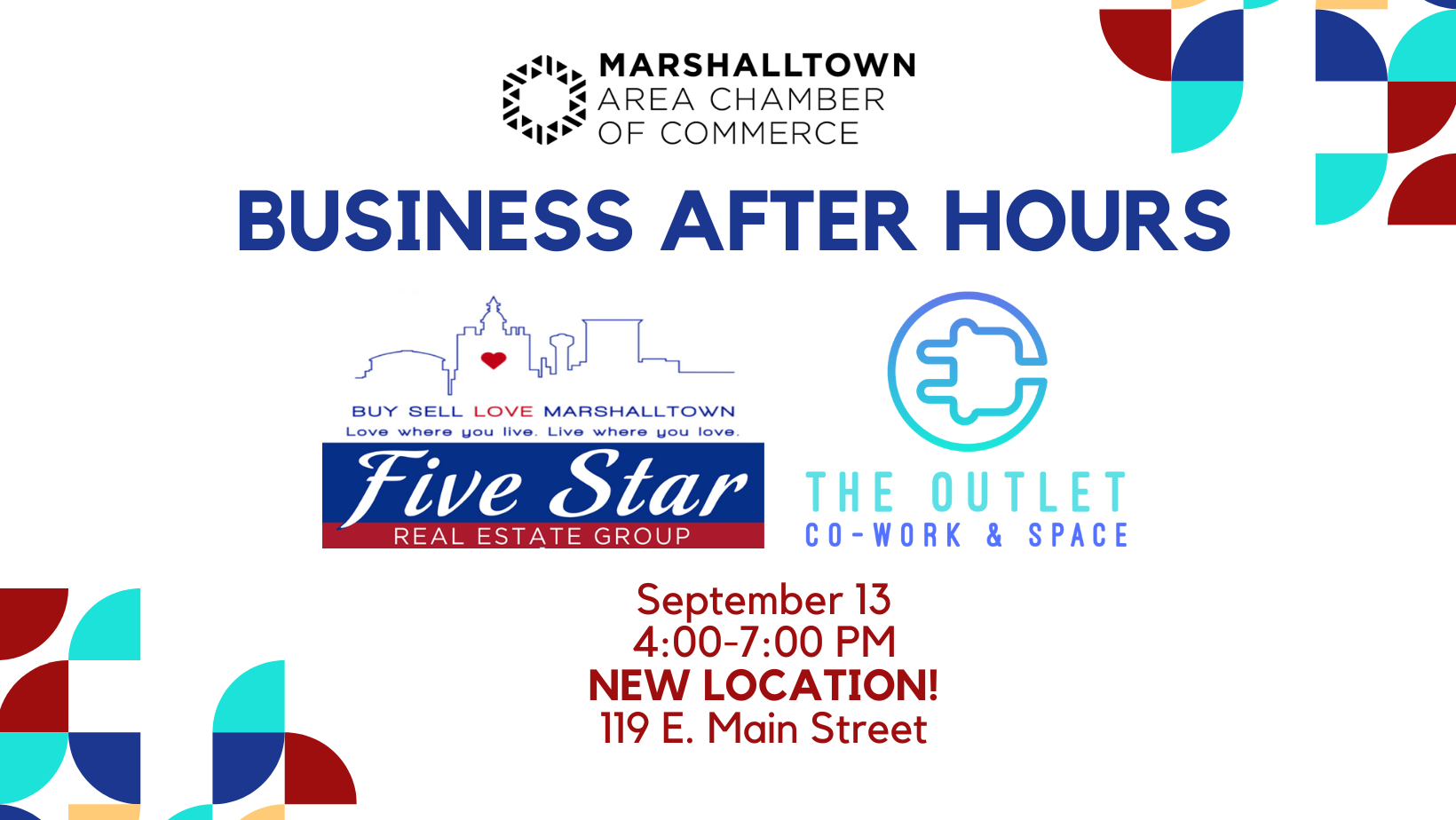 Business After Hours hosted by Five Star Real Estate Group/The Outlet