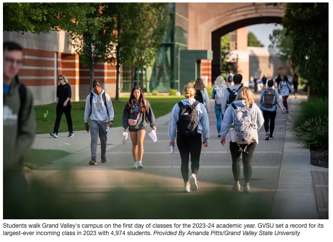 Gvsu Welcomes Largest Most Diverse Incoming Class In School History News Michigan West 4846