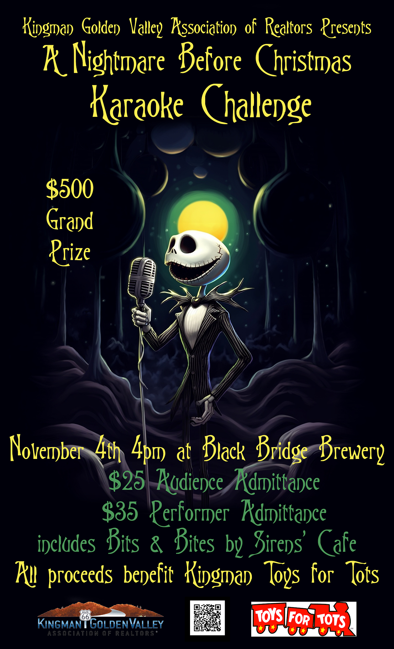 Toys for Tots Karaoke Contest Black Bridge Brewery default