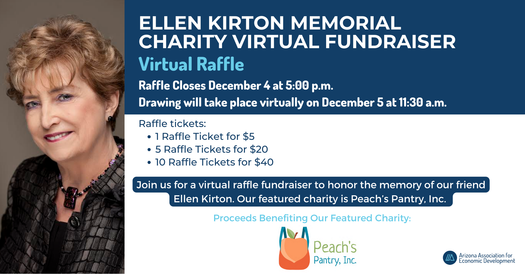 In Memory Raffle Ticket 2023 Ellen Kirton Memorial Charity Virtual Raffle - Event Registration