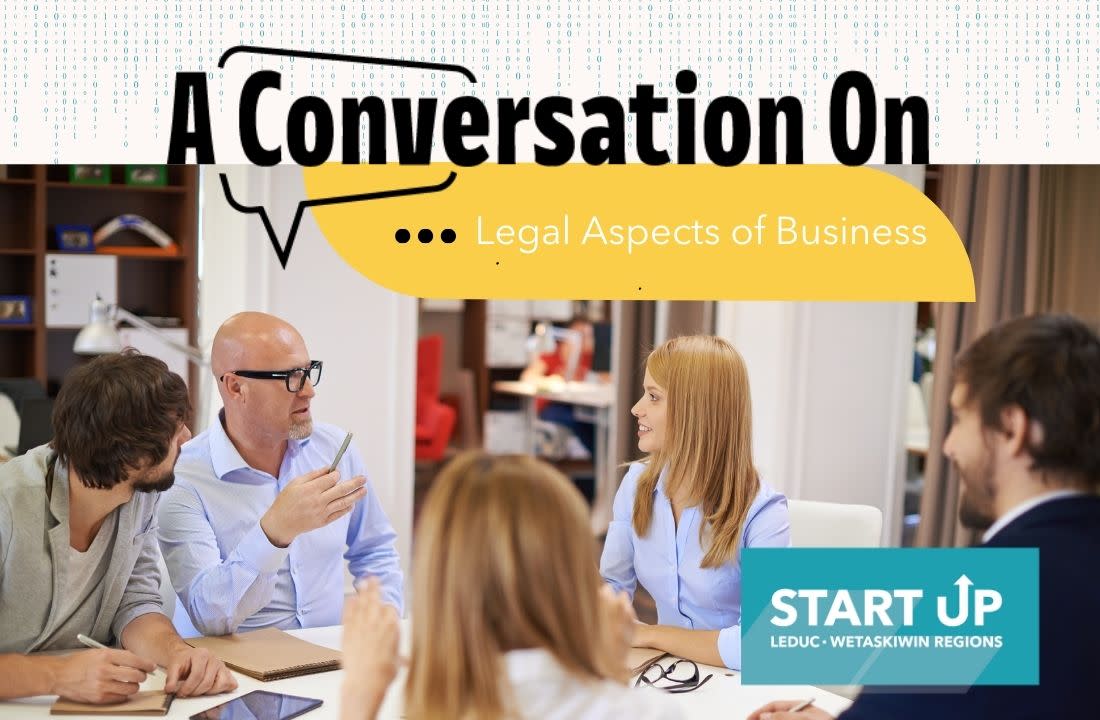 StartUp A Conversation On... the legal aspects of business