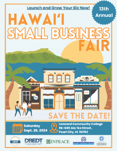 SavetheDatePromotional Small Business Fair Flyer 2024