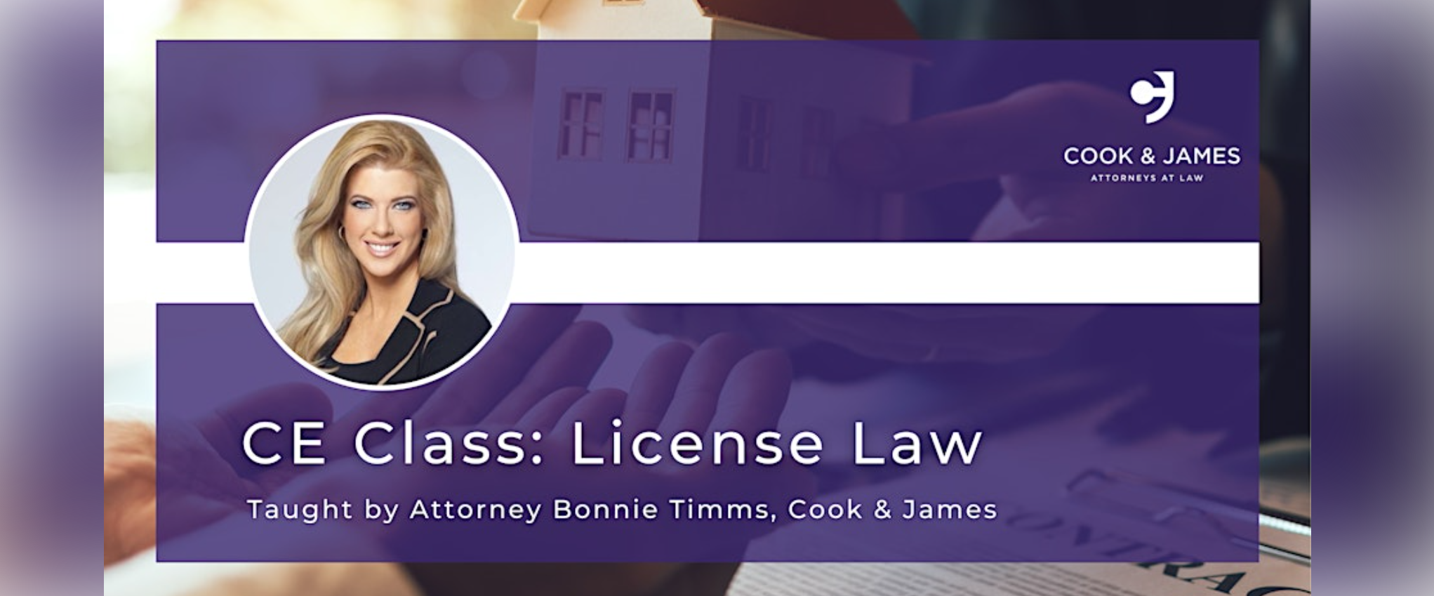 CE Class - License Law Header