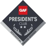 GAF president's club - residential award winner