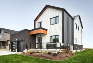 Sinclair Homes Net Zero Production Home - Exterior