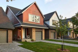 Exterior of home at “Farmside Green” Net Zero Ready development by RND Construction – Ottawa, ON