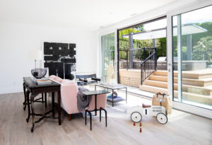 Walkout basement living space in Linda Vista Net Zero Home by Hasler Homes Ltd.