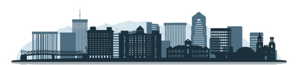 40+ Tucson Skyline Stock Illustrations, Royalty-Free Vector ...