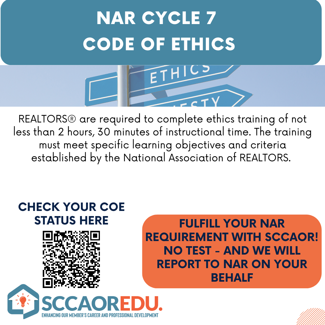 January 8, 2025 Code of Ethics On Zoom Only (0125) Santa Clara County Association of REALTORS®