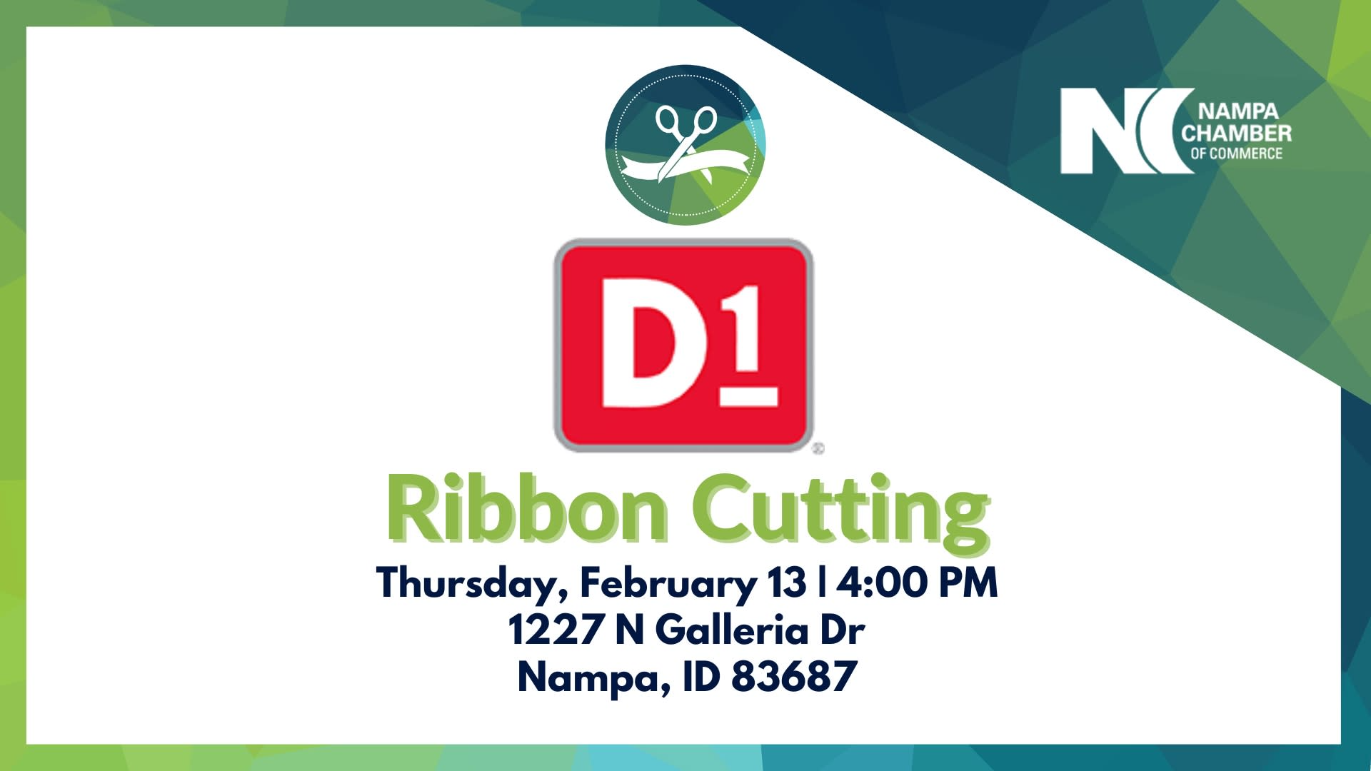 Trainning Center Ribon ** Canceled ** Ribbon Cutting - D1 Training - Nampa Chamber of Commerce