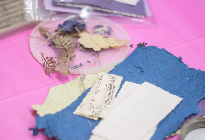 Learn the history of papermaking and experience the art of making paper at Lehman