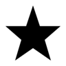 Star with solid fill