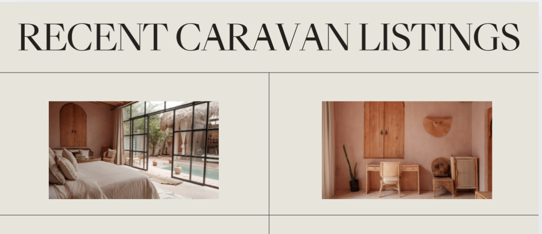 Click here for the recent caravans