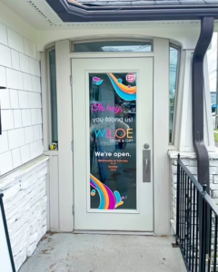 Window Graphics in Plaza Midwood