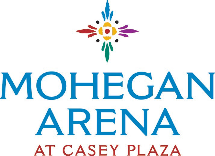 A logo for a sports arena 
Description automatically generated, Picture