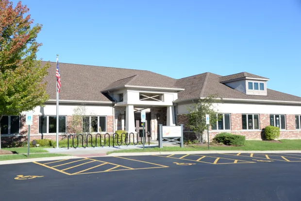 The South Elgin branch of the Gail Borden Public Library District, located at 127 S. McLean Blvd., has been renovated and expanded over the last 10 months and will reopen to the public on Saturday, June 21, 2025. (Gail Borden Public Library District)
