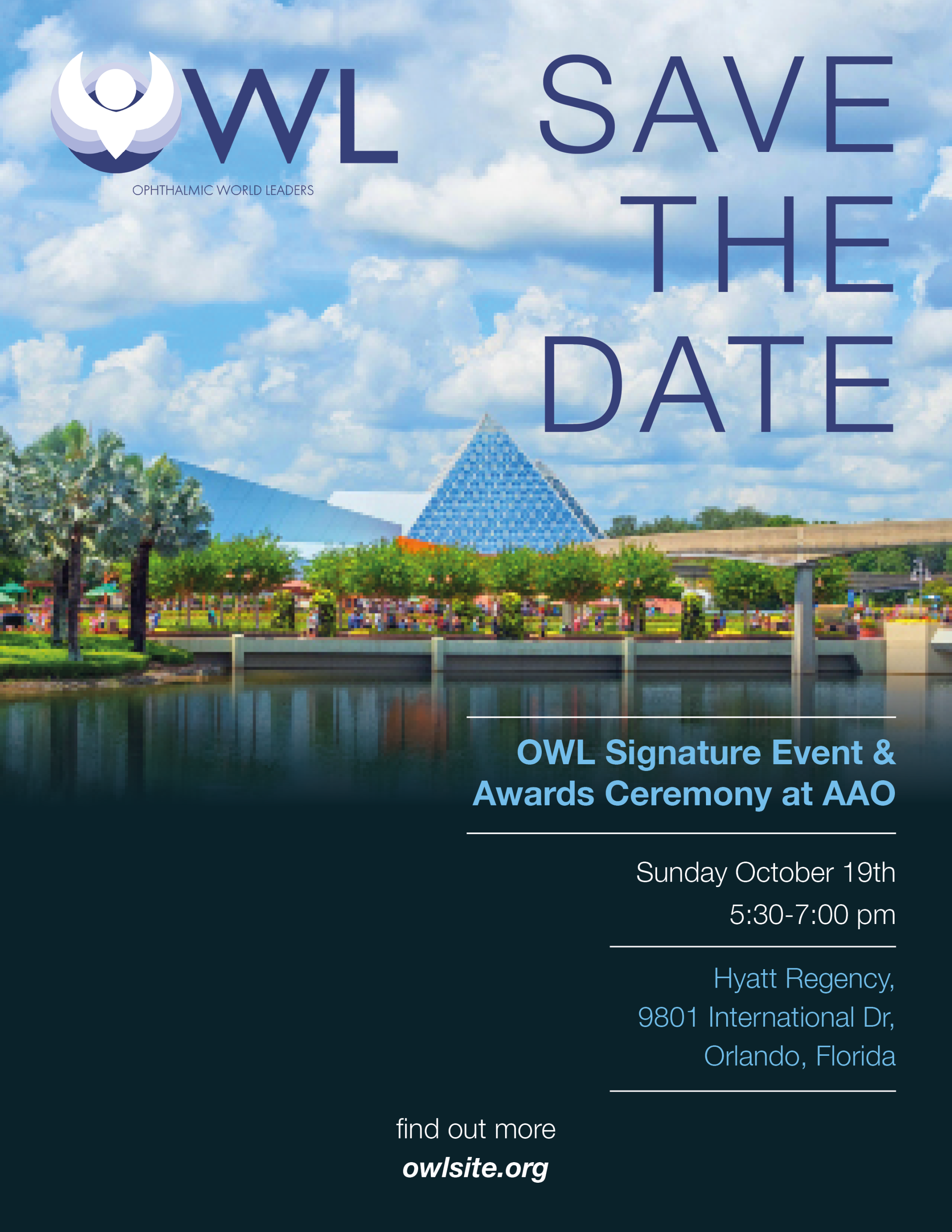 Save the date for OWL Signature Event & Awards Ceremony! Registration is open. Program details coming soon!
