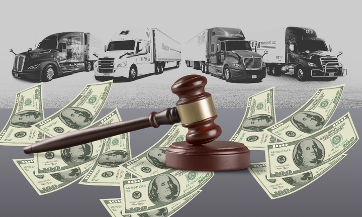 The Texas Supreme Court has overturned a nuclear verdict against Werner Enterprises in a case closely watched by the trucking industry. - Image: HDT Graphic/Werner photo