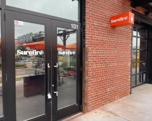 storefront window graphics and outdoor sign surefire charlotte nc
