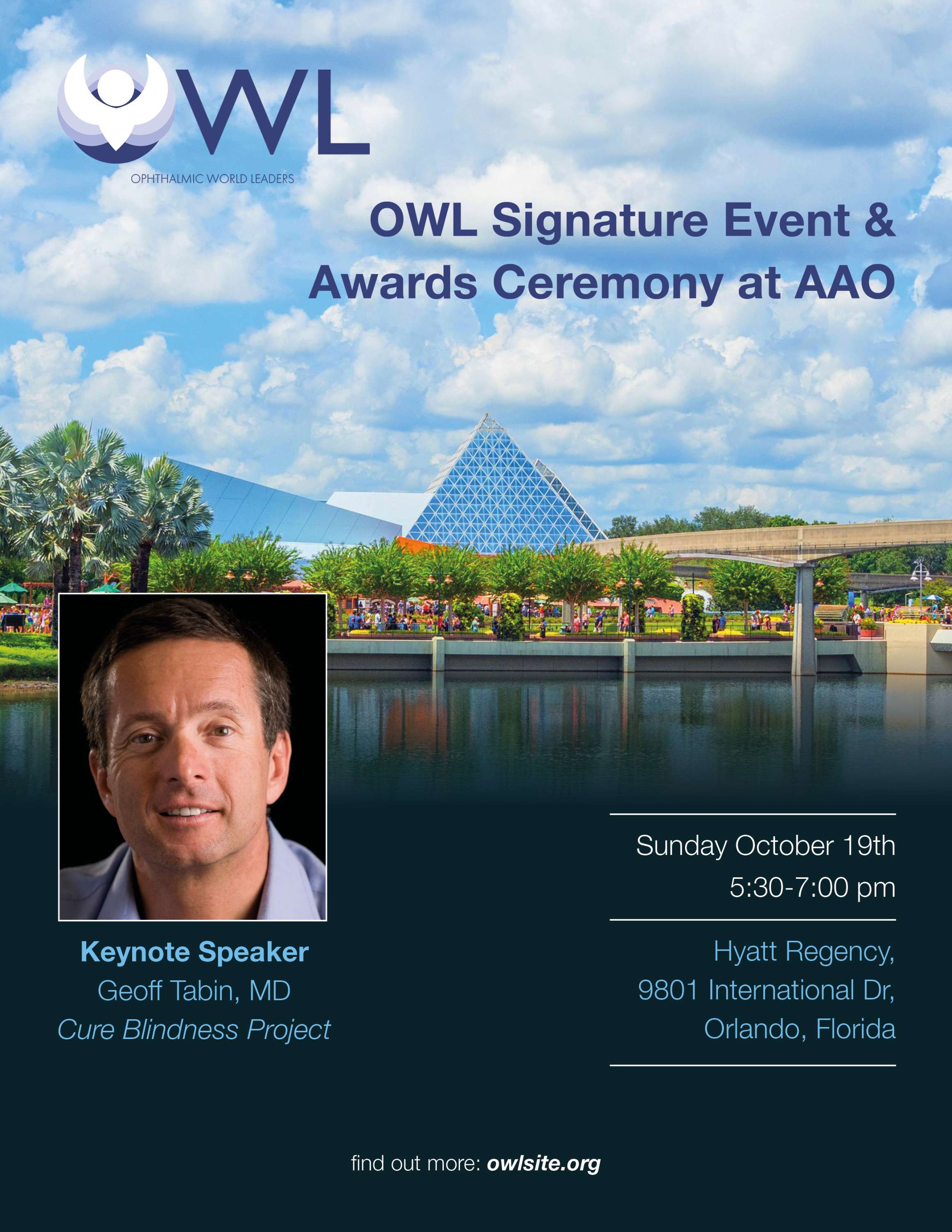 Save the date for OWL Signature Event & Awards Ceremony! Registration is open. Program details coming soon!