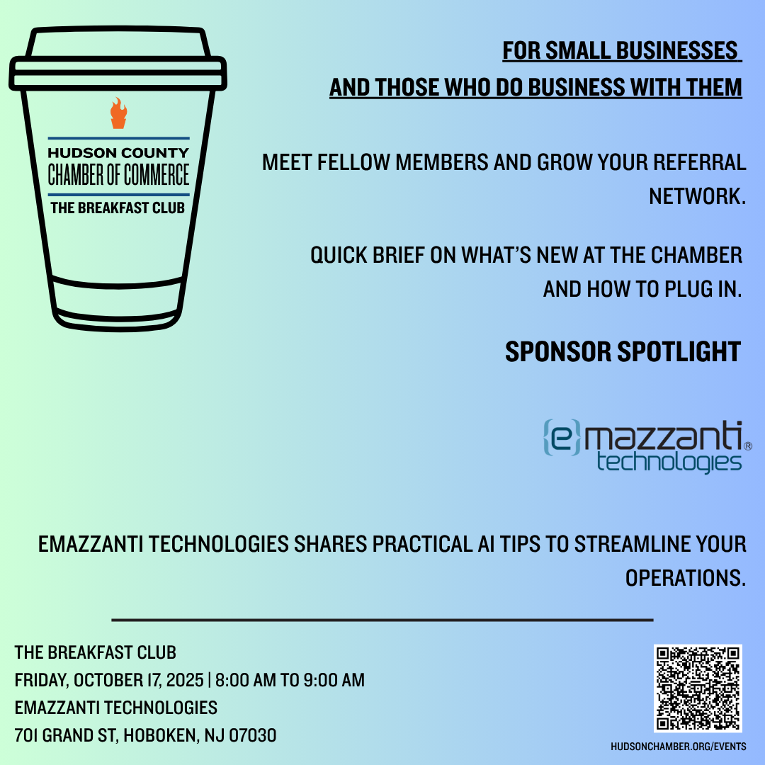 The Breakfast Club – AI For Smarter Business flyer