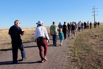 Grasslands fieldtrip walk 