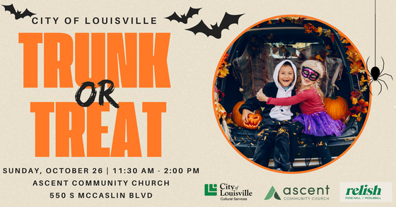Trunk or Treat event banner