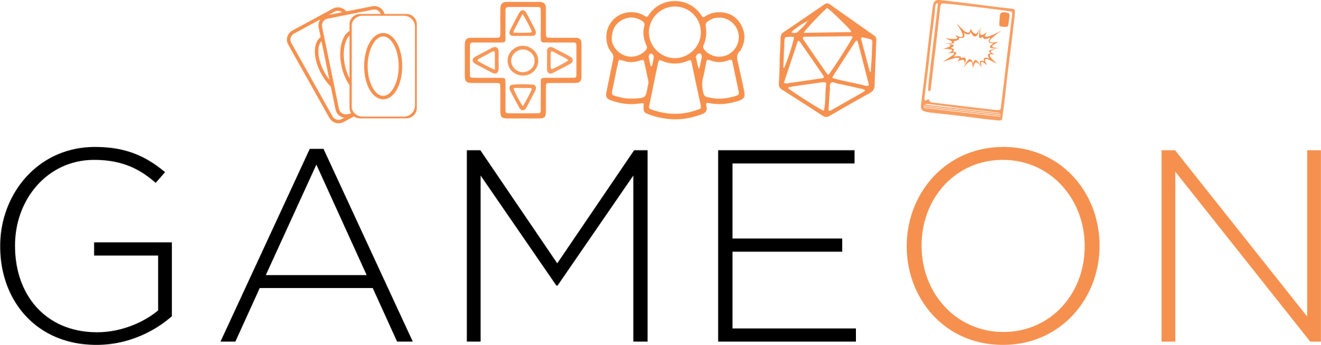 GameOn White Icon Logo