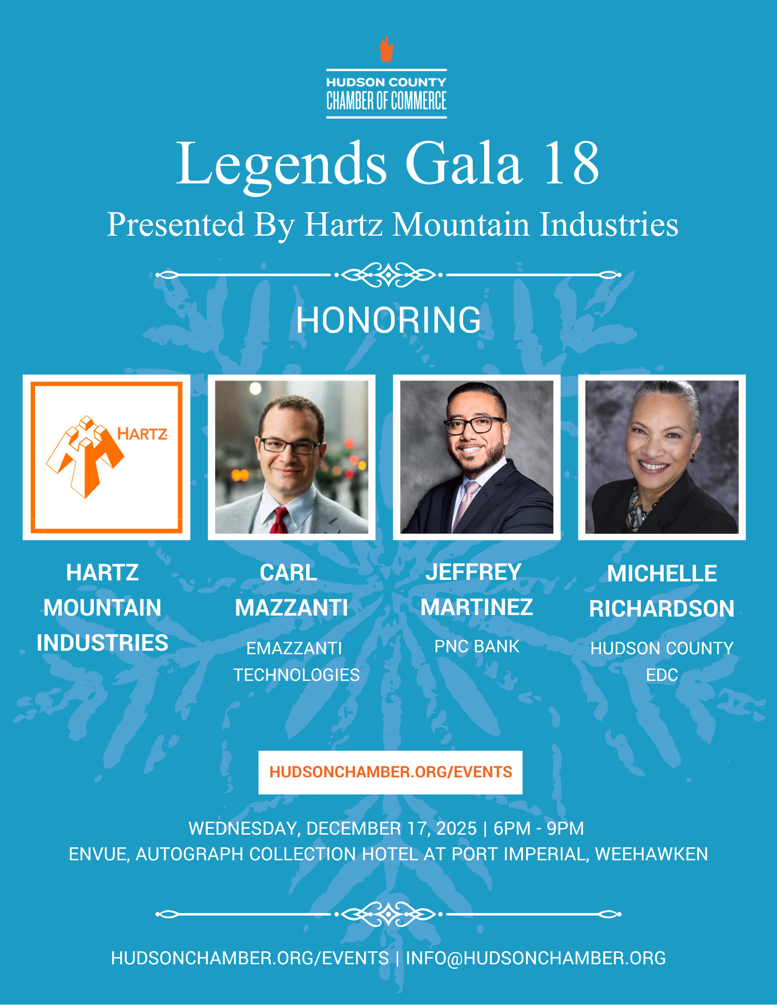 Legends Gala 2025 Save the Date flyer