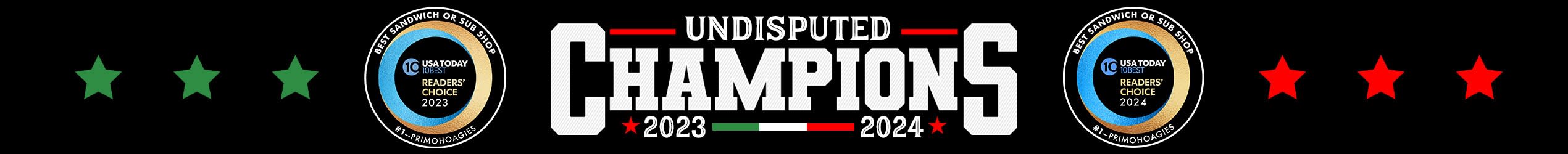 Best Sandwich/Sub Shop from USA Today - Back to back champions